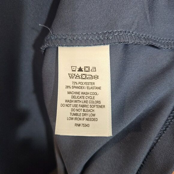 Tommy Bahama Golf Dress Size Medium Navy Short Bodycon Sleeveless Athletic Wear - Picture 5 of 6